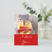 Gelukkige Valentijnse Day_ Feestdagenkaart (Staand voorkant)