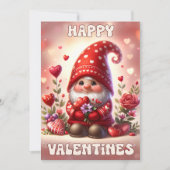 Gelukkige Valentijnse - Valentijnsdag Kaart (Voorkant)