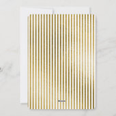 Gelukkige Valentine's Eenvoudige Foto van de Folie Feestdagenkaart (Achterkant)