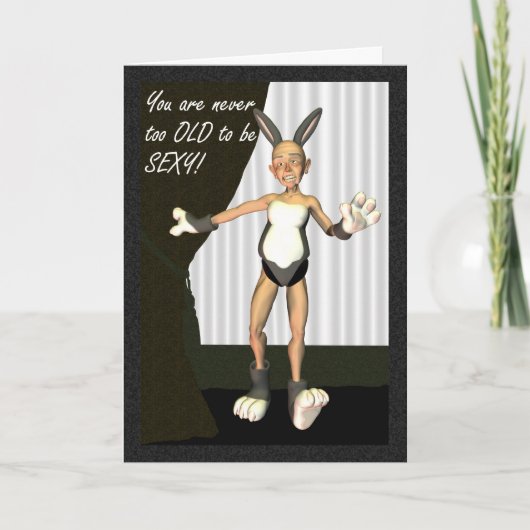 Gelukkige van de grampacartoon van de Verjaardag Kaart (Voorkant)