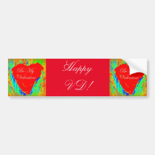 gelukkige vd-bumper sticker