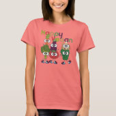 Gelukkige Veganist T-shirt (Voorkant)