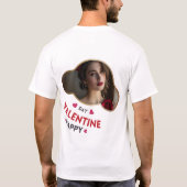 Gelukkige Velentijnsdag - Adulate T-shirt (Achterkant)