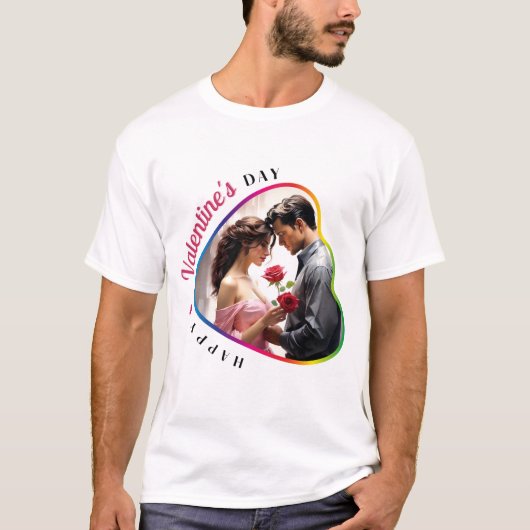 Gelukkige Velentijnsdag - Eeuwige vlam T-shirt (Voorkant)