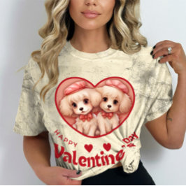 Gelukkige Velentijnsdag - Geliefde Affair T-shirt