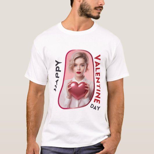 Gelukkige Velentijnsdag - Liefdevolle Harmonie T-shirt (Voorkant)