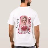 Gelukkige Velentijnsdag - Liefdevolle Harmonie T-shirt (Achterkant)