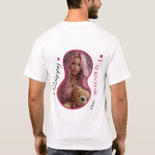 Gelukkige Velentijnsdag - Omhullende warmte T-shirt (Achterkant)