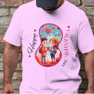 Gelukkige Velentijnsdag - Zalige Unie T-shirt