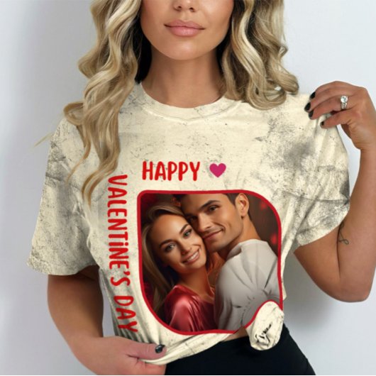 Gelukkige Velentine's Day - dromerige affectie T-shirt