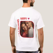 Gelukkige Velentine's Day - dromerige affectie T-shirt (Achterkant)