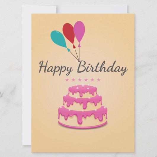 Gelukkige verjaardag (Voorkant)