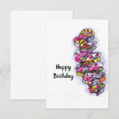 Gelukkige verjaardag (Voorkant / Achterkant)