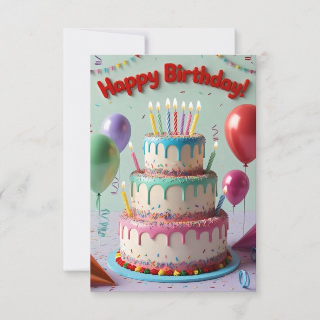 gelukkige verjaardag (Voorkant)