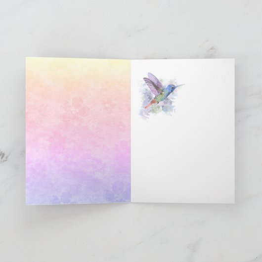 Gelukkige Verjaardag 102e Hummingbird Bird Programma (Binnen)