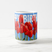 Gelukkige Verjaardag 15 oz Koffiemok (Center)