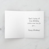 Gelukkige Verjaardag 1992 Geboortejaar nieuws 90's Kaart (Binnen)