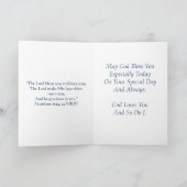 Gelukkige verjaardag #1 kaart (Binnen)