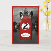 Gelukkige Verjaardag #2 kaart (Gele Bloem)