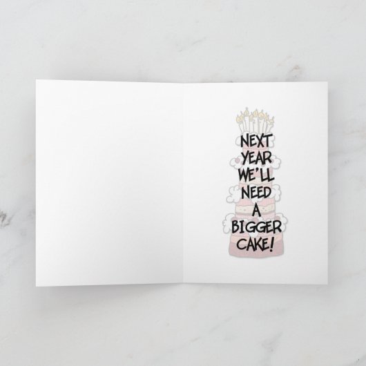 Gelukkige verjaardag - 41 jaar oud kaart (Binnen)