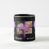 Gelukkige Verjaardag 4 Foto Gift Mok (Midden)