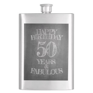 Gelukkige verjaardag - 50 jaar en fantastisch flacon