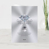 Gelukkige Verjaardag 75e Verjaardag Wensen voor Vr Kaart (Achterkant)