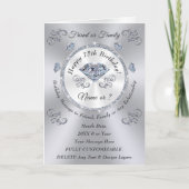 Gelukkige Verjaardag 75e Verjaardag Wensen voor Vr Kaart (Voorkant)