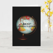 Gelukkige Verjaardag aan de Beste Peetdochter ter Kaart (Gele Bloem)