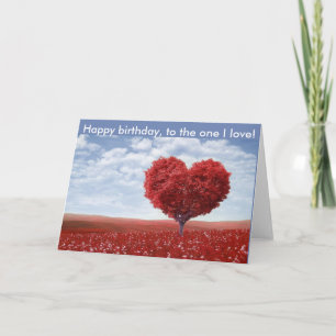 Gelukkige verjaardag aan de liefdeKaart van I Kaart