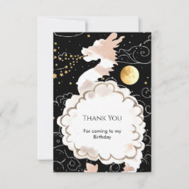 Gelukkige verjaardag aan de Pastel Draak Bedankkaart