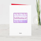 Gelukkige verjaardag aan een Beste Vriend Kaart (Achterkant)