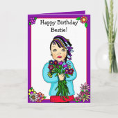 Gelukkige verjaardag aan een Beste Vriend Kaart (Voorkant)