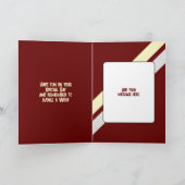 Gelukkige verjaardag aan een speciale kleinzoon ma kaart (Binnen)