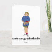 Gelukkige verjaardag aan ooi! kaart (Achterkant)