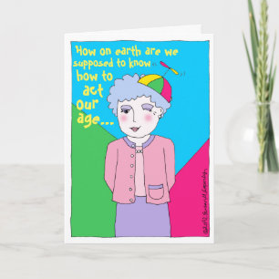 Gelukkige Verjaardag aan Oude Vriend die Jong van  Kaart