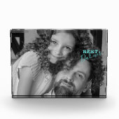 Gelukkige Verjaardag aan Pap, het cadeau van de Fo Fotoblokken (Voorkant)