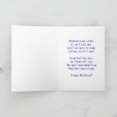 Gelukkige Verjaardag aan u Kaart (Binnen)