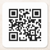 Gelukkige verjaardag aan u QR code Kartonnen Onderzetters (Voorkant)