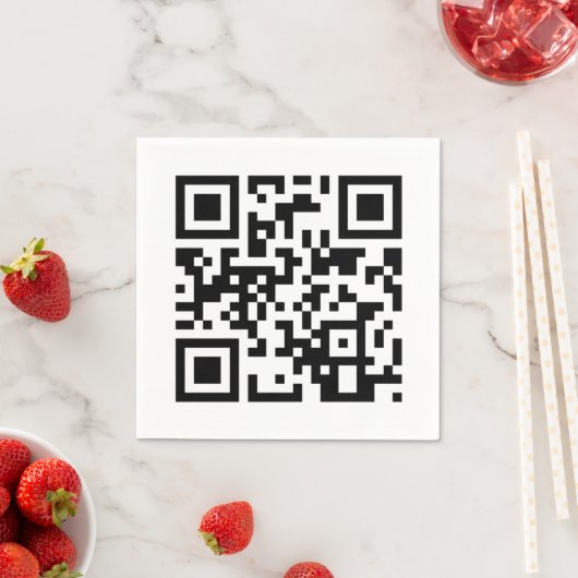Gelukkige verjaardag aan u QR code Servet (Insitu)