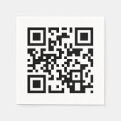 Gelukkige verjaardag aan u QR code Servet (Voorkant)