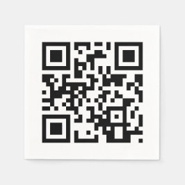 Gelukkige verjaardag aan u QR code Servet