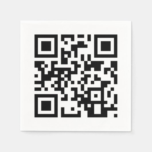 Gelukkige verjaardag aan u QR code Servet (Voorkant)