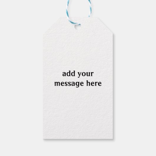 Gelukkige Verjaardag Aangepaste Naam Cadeaulabel (Achterkant)