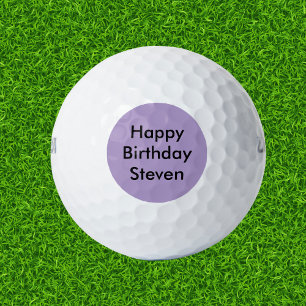 Gelukkige Verjaardag Aangepaste Naam Golfballen