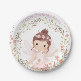 Gelukkige Verjaardag, Aanpasbare tekst Papieren Bordje