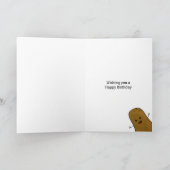 Gelukkige verjaardag Aardappel Kaart (Binnen)