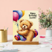 gelukkige verjaardag acryl bord (Huwelijk)