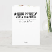 Gelukkige verjaardag | Adelaar zweeft boven Canyon Kaart (Achterkant)