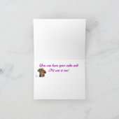 Gelukkige Verjaardag Airedale Terrier Kaart (Binnen)